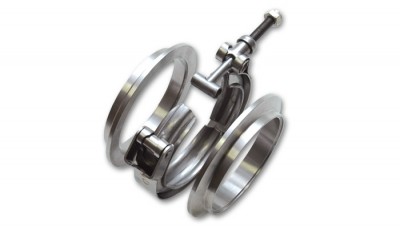 Stainless Steel V-Band Flange Assembly for 4" O.D. Tubing