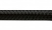2ft Roll of Black Nylon Braided Flex Hose- AN Size: -4- Hose ID: 0.22"-   