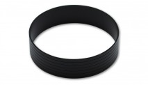 Aluminum Union Sleeve for 3-1/2" Tube O.D. - Hard Anodized Black