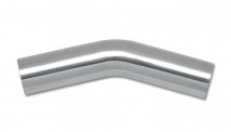 1.5" O.D. Aluminum 30 Degree Bend - Polished