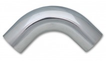 3" O.D. Aluminum 90 Degree Bend - Polished