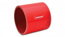 4 Ply Silicone Sleeve, 1" I.D. x 3" long - Red