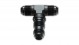 -10AN Bulkhead Adapter Tee Fitting - Anodized Black Only   