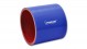 4 Ply Silicone Sleeve, 1" I.D. x 3" long - Blue