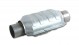 Oval Ceramic Core Catalytic Converter (2.25" inlet/outlet)
