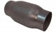Round Metal Core Catalytic Converter, 2.25" inlet/outlet