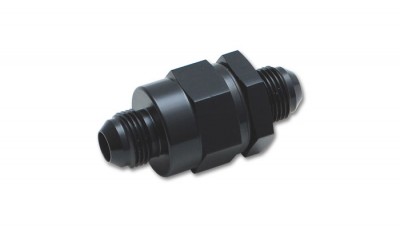 Check Valve with Integrated -6AN Male Flare Fittings  