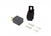 Micro-Relay Kit. Includes: Micro-Relay, Connector, 2 Large Pins & 2 Small Pins